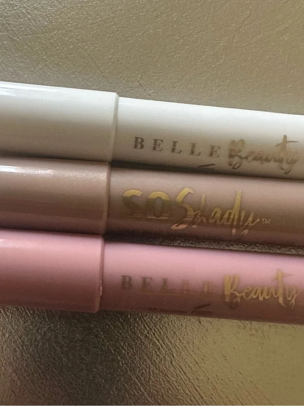 Set of 3 Belle Beauty Shadow Sticks